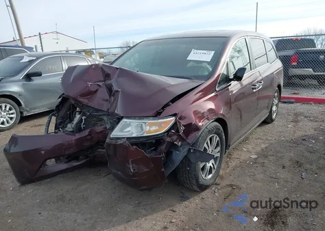 2011 Honda Odyssey Ex-L z USA, uszkodzony, nr VIN 5FNRL5H66BB074662